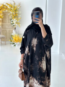 Black & Brown Tie Dye