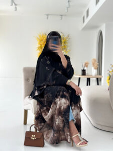 ⁦Black & Brown Tie Dye⁩ - الصورة ⁦3⁩