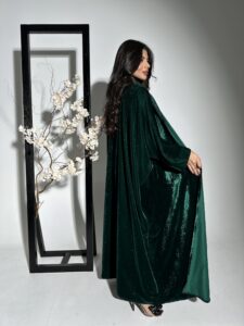 Green Velvet & Glitters