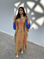 ⁦Indian Silk - Orange⁩ - الصورة ⁦4⁩