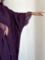 ⁦Purple lace & swarovski⁩ - الصورة ⁦2⁩