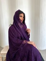 Purple lace & swarovski