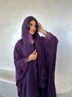 ⁦Purple lace & swarovski⁩ - الصورة ⁦4⁩