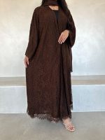 ⁦Brown lace - Klosh⁩ - الصورة ⁦2⁩